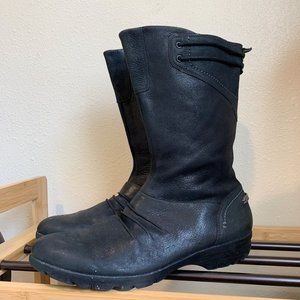 Merrell Black Vera Mid Calf Boots Women's 11